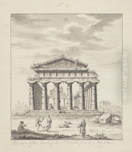 No. 2 Elevation of the Front of the first temple fronting the sea No. 2 Elevation of the Front of the first temple fronting the sea