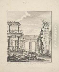 No. 5 interior part of the 2nd temple seen from the North Side by James Bruce