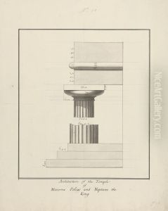 No. 10 Architecture of the Temple of Minerva Polias and Neptune the King by James Bruce