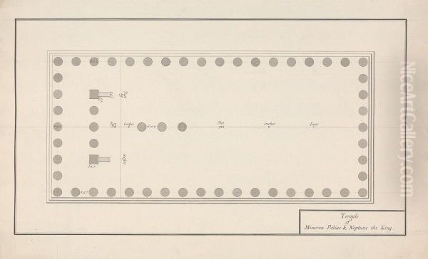 Plan of temple of Minerva Polias and Neptune the King - view 1