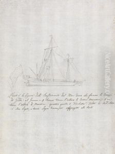 Study of a Ship by James Bruce
