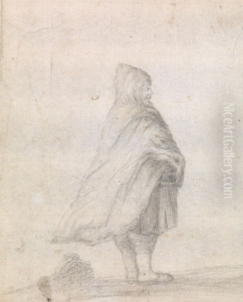 Study of a Man in Profile - view 1