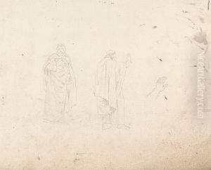 Studies of Two Men and a Hand Studies of Two Men and a Hand