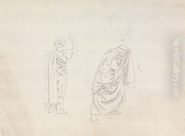 Study of Two Men - view 1