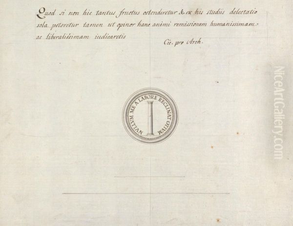 One Side of a Coin with Inscription - view 1