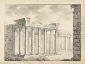 Unidentified Temple Faustana (?) by James Bruce