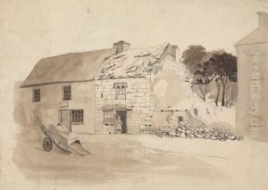 Houses at Kilmallock by Thomas Crofton Croker