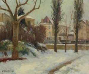 Paysage D'hiver by Gustave Caillebotte
