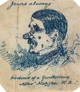 Self-Portrait by George Augustus Sala