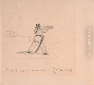 England expects Everyman to -DO- his Duty by George Cruikshank I