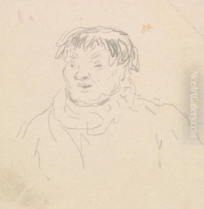 Caricature Sketch of a Man