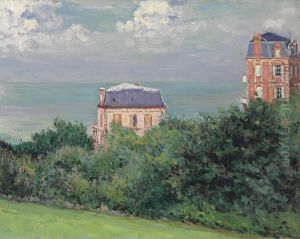 Villas A Villers-sur-mer by Gustave Caillebotte