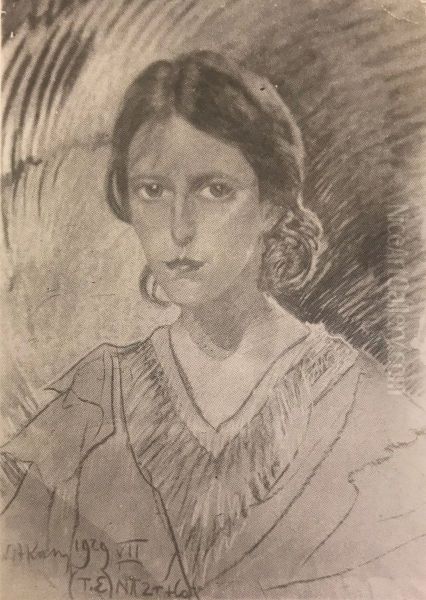 Portrait of Helena Jankowiakowna - view 1