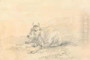 Cow Lying Down by Sawrey Gilpin
