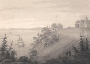 View of Mount Vernon, the seat of General Washington by Isaac Weld