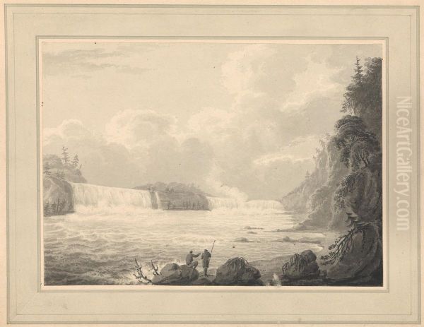 View of the Falls of Niagara - view 1