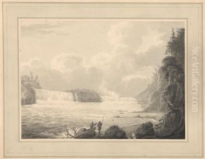 View of the Falls of Niagara by Isaac Weld