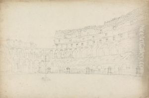 Interior Colosseum, Rome by Isaac Weld