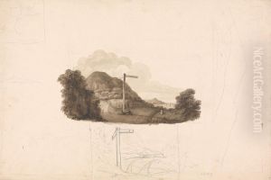 Sketch made for a Vignette by Mr. Ed Hall's History of Caernarvonshire, Which Was Never Published