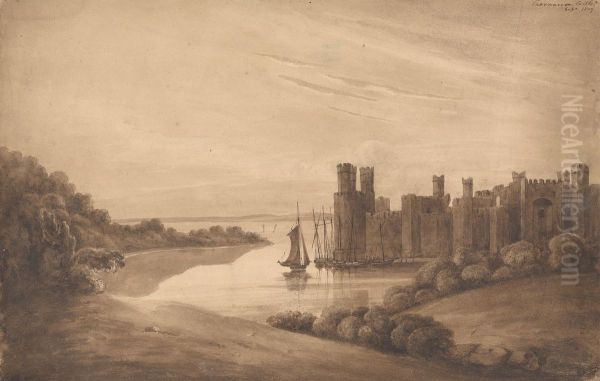 Caernarvon Castle - view 1