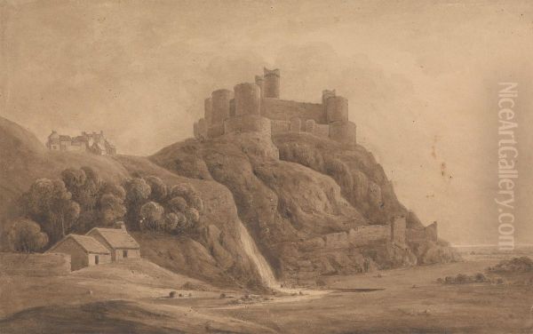 Harlech Castle - view 1