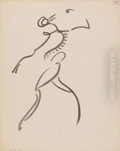 Dancing Figure, in Profile by Henri Gaudier-Brzeska