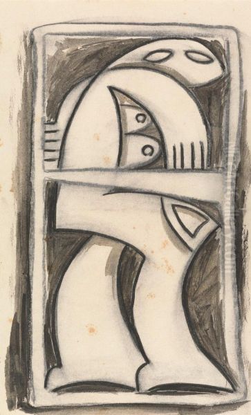 Standing Female Figure - view 1