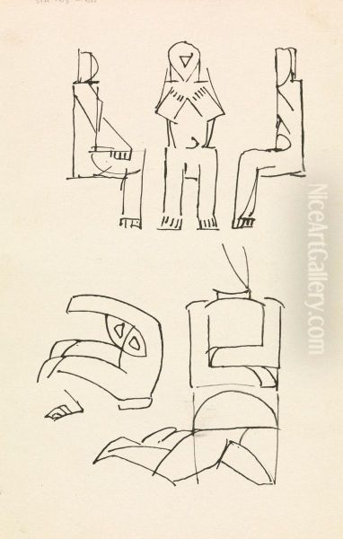 Five Figure Studies - view 1