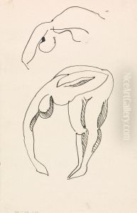 Bowing Figure by Henri Gaudier-Brzeska