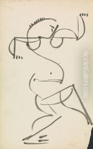 Dancing Figure by Henri Gaudier-Brzeska