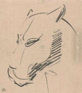Head of a Lioness by Henri Gaudier-Brzeska