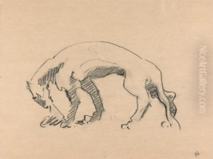 Lioness in Profile by Henri Gaudier-Brzeska