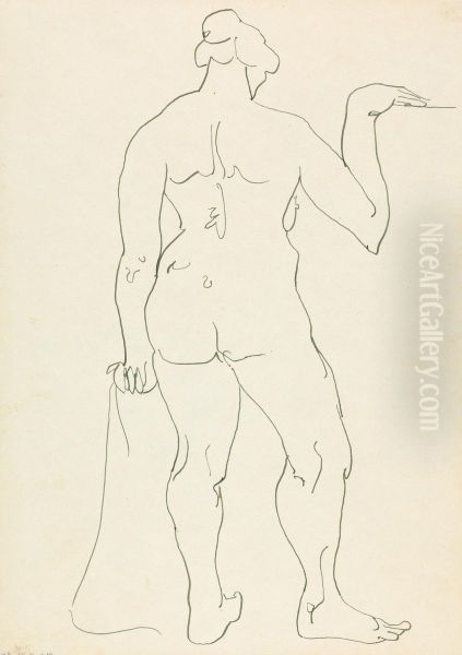 Standing Female Figure - view 1