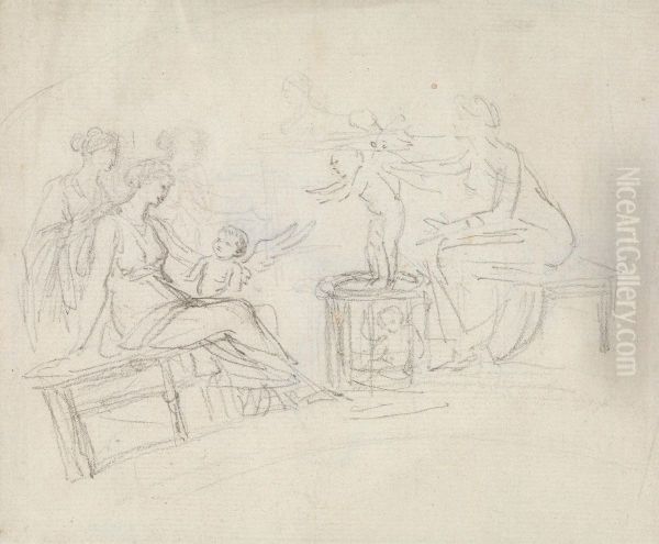 Selling of Cupids - view 1