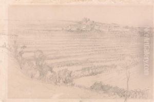 Distant View of Saint-Wulfran, Abbeville