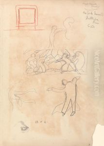 Study of Dancers by Spencer Gore