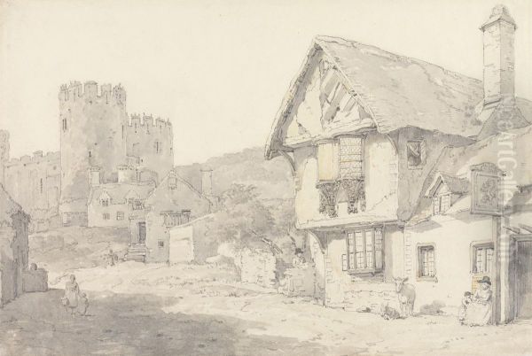 The Castle and the Old College House - view 1
