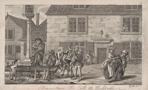 Administering the Oath at Highgate by Robert Dighton
