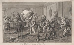 The Harmonious Family by Robert Dighton