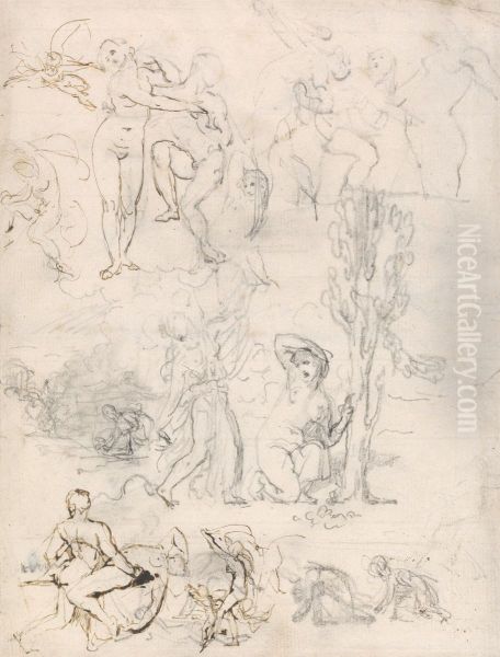 Sheet of sketches - view 1
