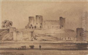 West View of Rhyddlan Castle