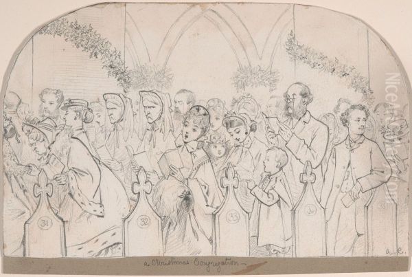A Christmas Congregation - view 1