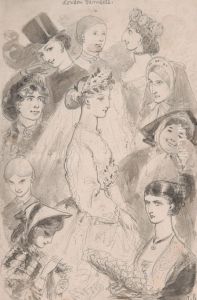 London Damsels by Adelaide Claxton