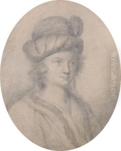 Young Man in a Feather Hat by Thomas Worlidge