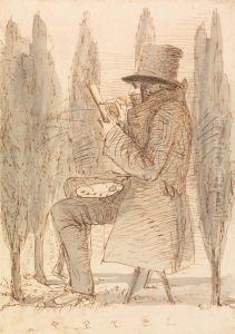 The Artist Sketching by James Smetham