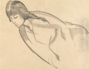 Study of Mrs. Nash by Paul Nash