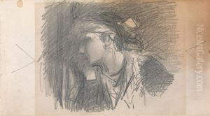 Study of a Woman's Head