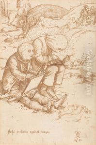 Awful Protection Against Midges by Sir John Everett Millais