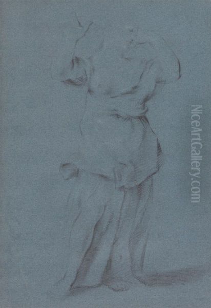 Study of a Draped Classical Torso - view 1