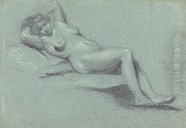 Reclining Female Nude - view 1